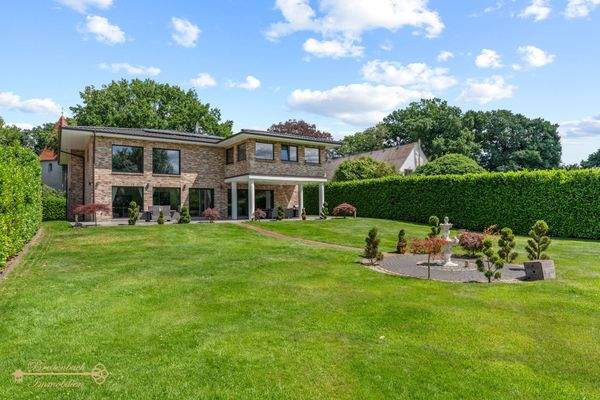 Haus blick vom Garten