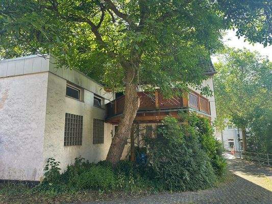 Hausansicht von hinten