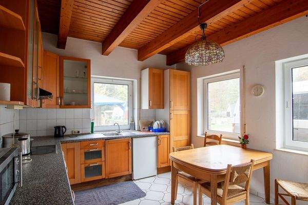 Küche angebautes Wohnhaus 