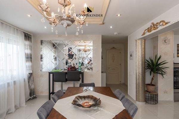 1.OG Sicht Ess- & Eingangsbereich