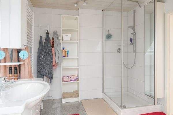 Badezimmer im Dachgeschoss