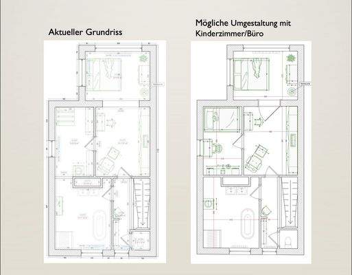 Alternativer Grundriss OG