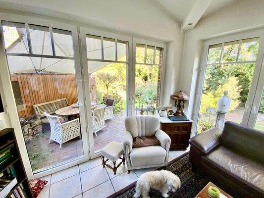 Zugang zur Terrasse und Garten