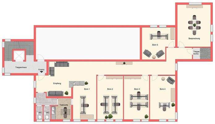 Grundriss Obergeschoss