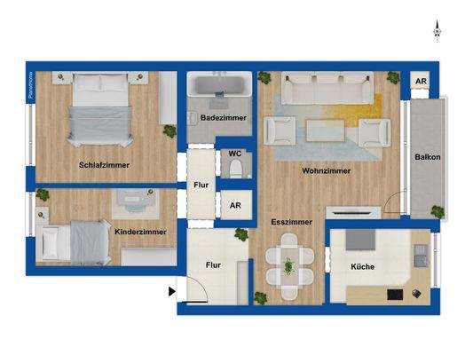 Grundriss Beispiel 2