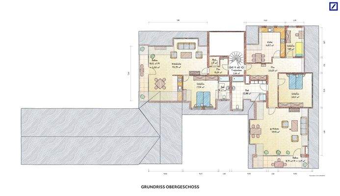 GRUNDRISS OBERGSCHOSS