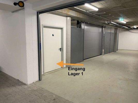 Eingang Lager 1