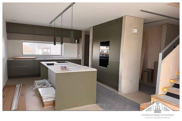 schicke Einbauküche