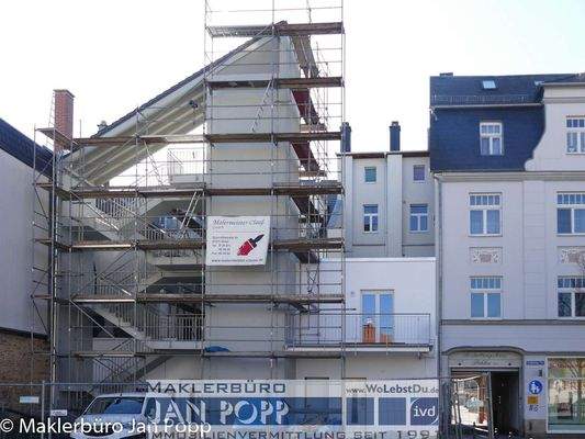 Rückansicht von Westernhagenplatz