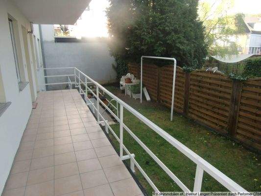 der hofseitige Garten kann mitgenutzt werden!!