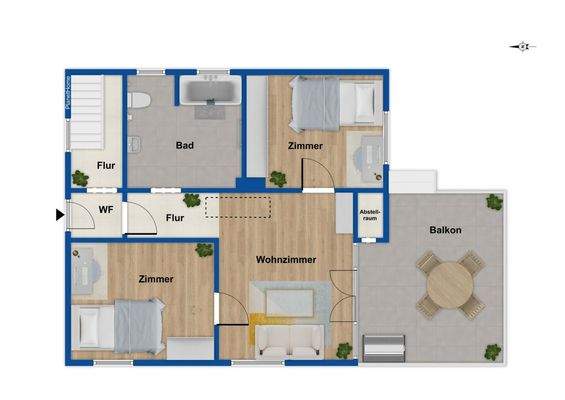 Grundriss Erdgeschoss