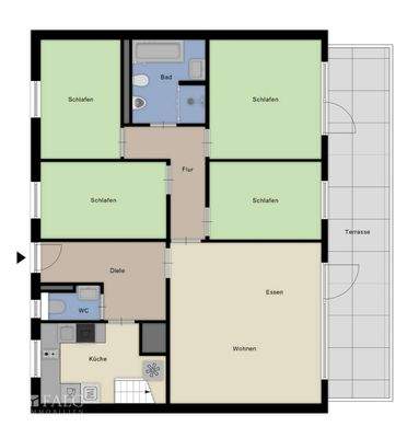 Grundriss Erdgeschoss