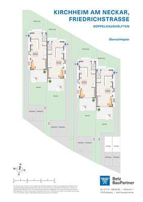 Übersichtsplan Erdgeschoss