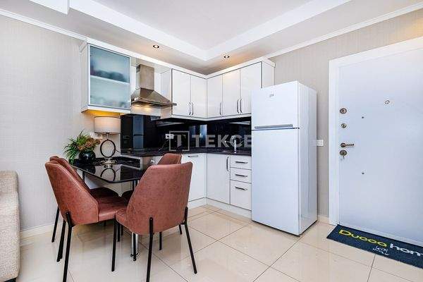 Turnkey Apartment in a Complex Close to the Sea in Alanya Antalya