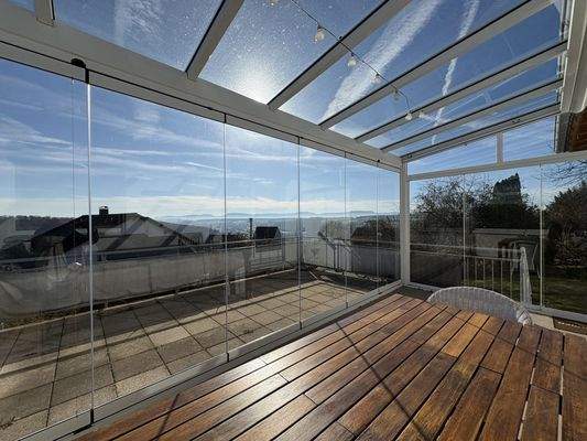 Wintergarten Ausblick