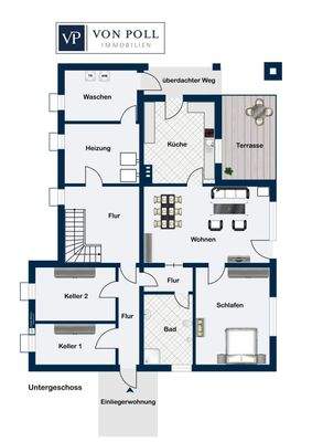 Untergeschoss/Einliegerwohnung