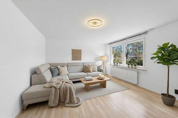 KI Gestaltung Wohn- und Essbereich