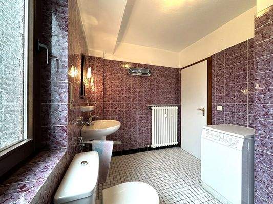 … und Waschmaschinenanschluss