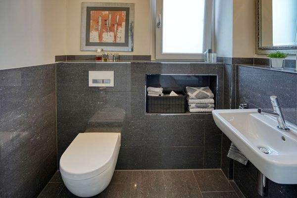 Gäste-WC im Erdgeschoss