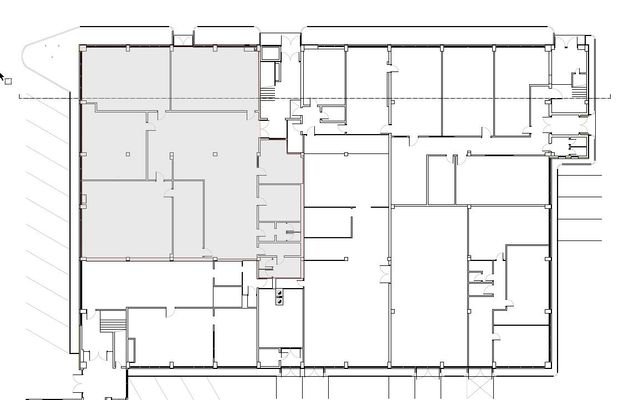 Detailplan Fläche Eingang links