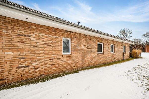 Bungalow seitliche Ansicht