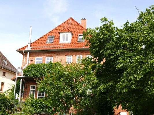 Rückwertige Ansicht