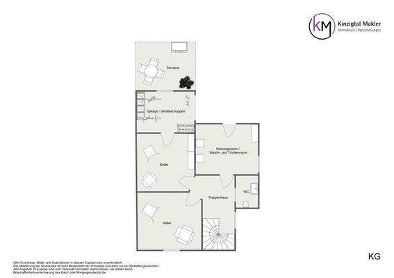 Grundriss - KG - 2D