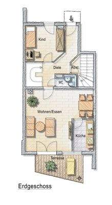 Grundriss Erdgeschoss