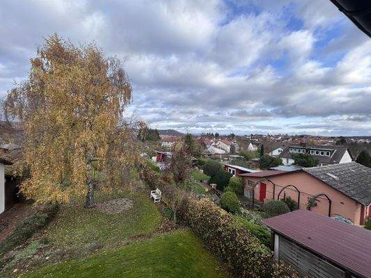 Ausblick Schlafzimmer
