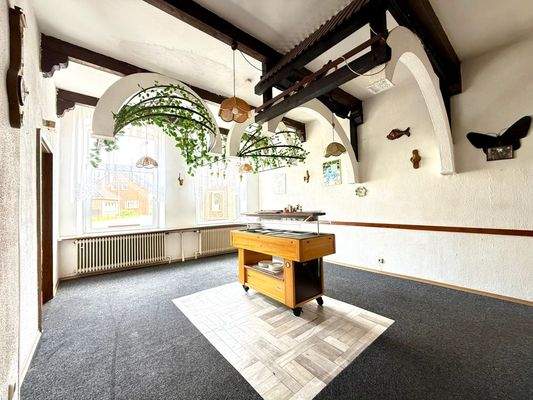 Büffetraum im Hotel