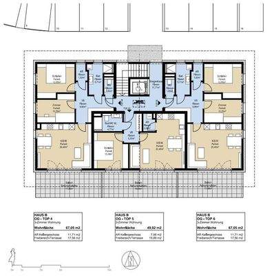 OG Übersicht Haus B
