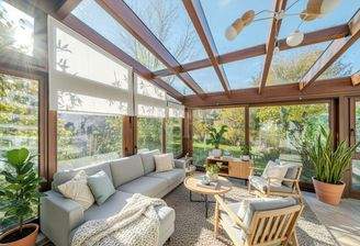 Sonniger Wintergarten