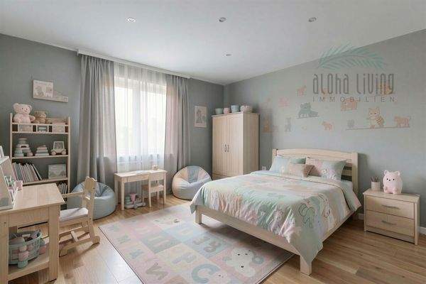 Visualisierung - Schlafzimmer 2 (OG) 