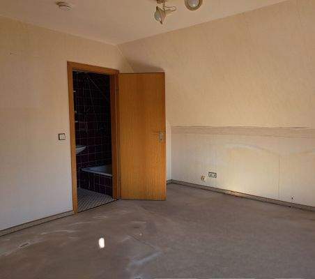 Schlafzimmer OG mit Dusche