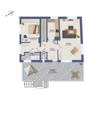 Grundriss Erdgeschoss