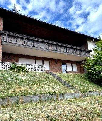 Terrasse -Balkon Gartenansicht