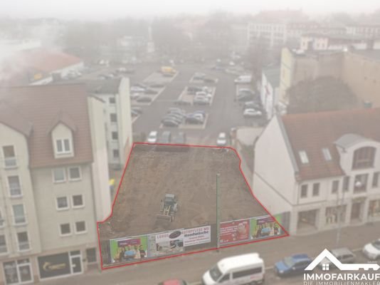Drohnenaufnahme Grundstück 