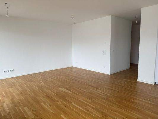 Moderne Wohnung mit Holzboden