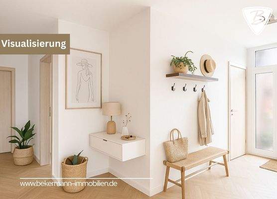 Eingangsbereich Visualisierung