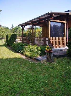 Gartenhaus mit Veranda