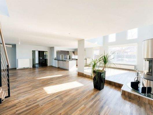 Beeindruckender Wohn- und Essbereich