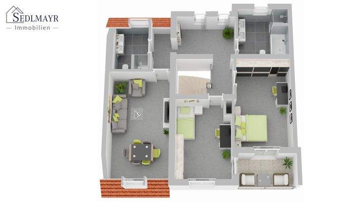 Grundriss Obergeschoss