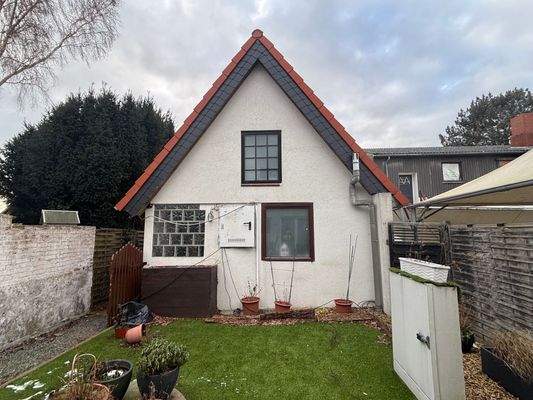 vermietetes Haus Vorderansicht