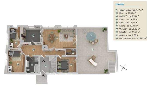 Erdgeschoss_Grundrissvorschlag ZFH