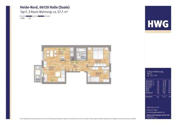 Grundriss zur Wohnung