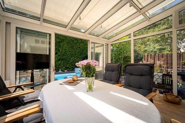 Beheizter Wintergarten