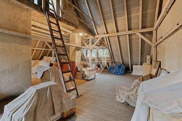 Eine weitere Ansicht des Dachbodens