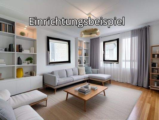 Einrichtungsbeispiel Zimmer Obergeschoss