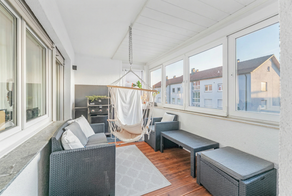 Balkon (Wintergarten) - Wohnung OG
