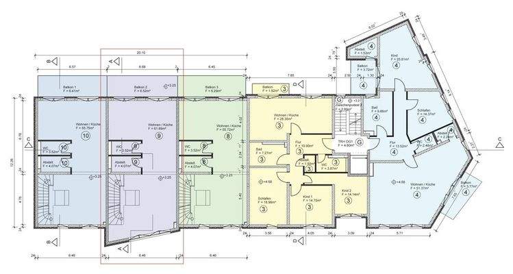 Grundriss 1. Obergeschoss